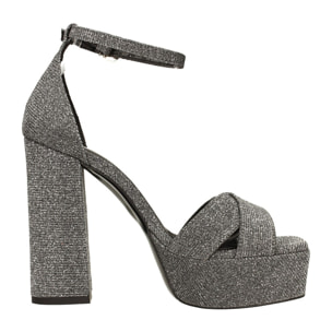 Sandali Donna Tata Italia Argentato