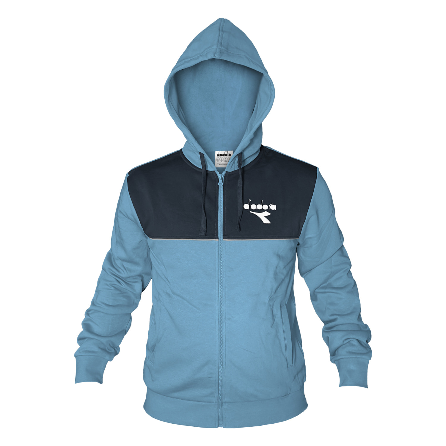 Tuta Uomo DIADORA Cotone Felpato Zip Art.102182282