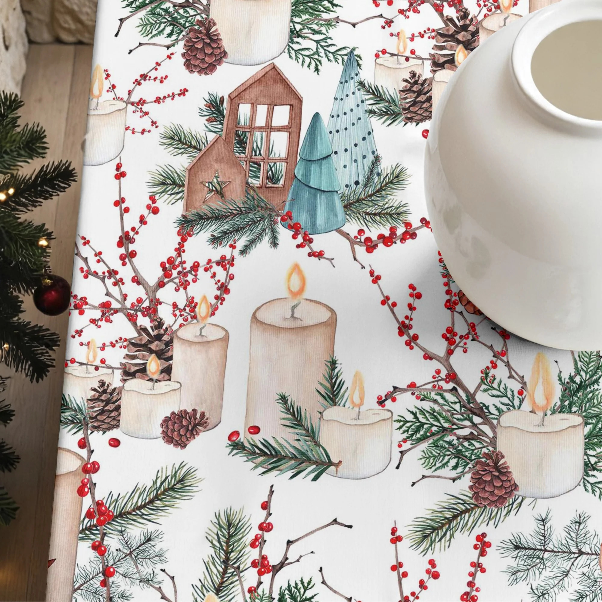 Nappe en résine Anti-tâches Navidad 3