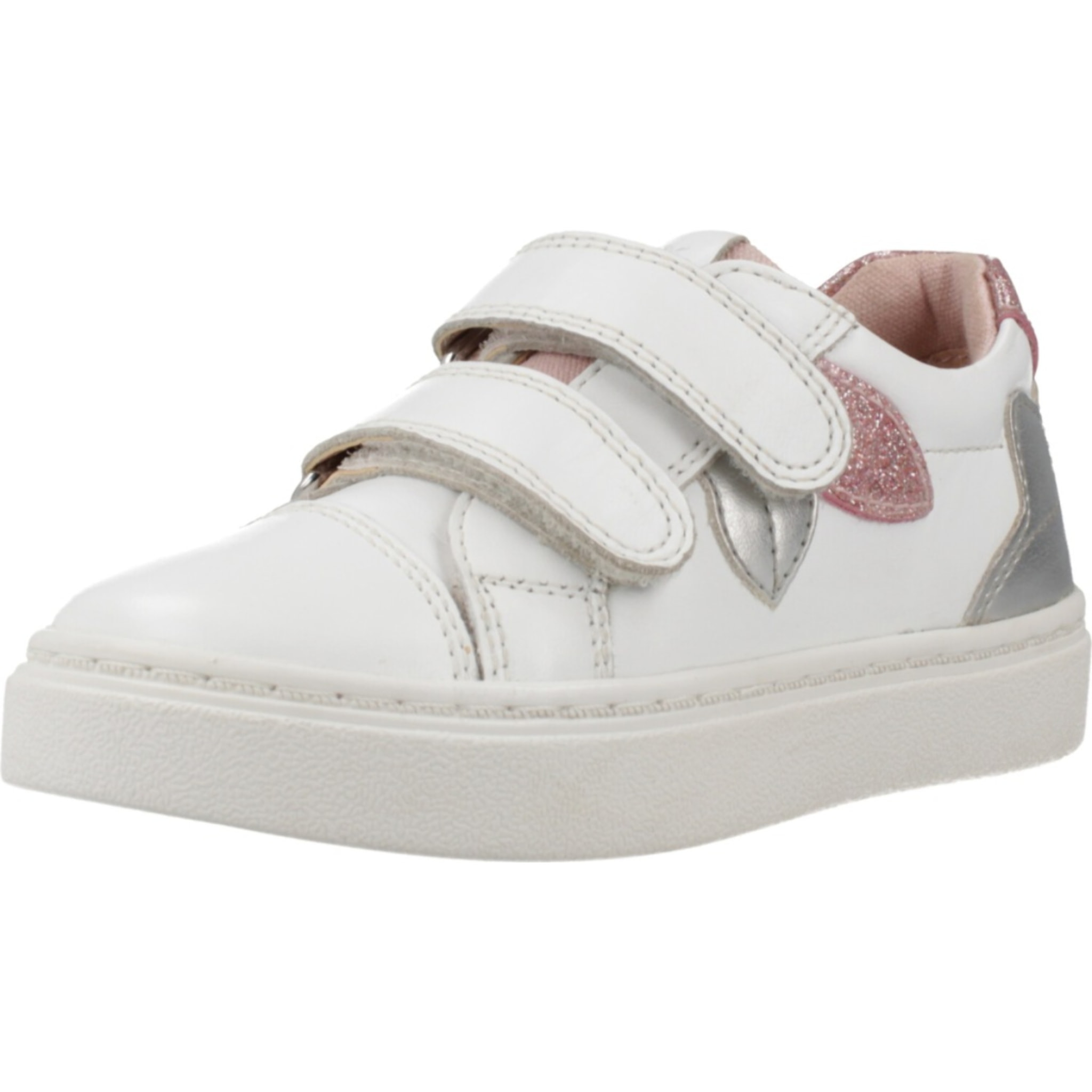 Zapatillas Niña de la marca GEOX  modelo B NASHIK GIRL BLANCO