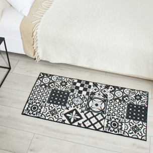 Utopia - tapis recyclable noir - taille 50x100cm