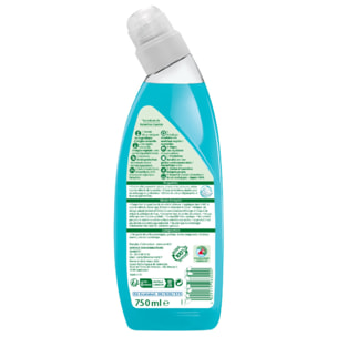 Pack de 10 - Rainett - Gel WC Ecolabel Minéraux Marins 750 ml