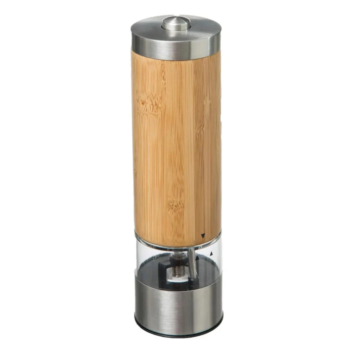 Moulin électrique 205cm Inox Bambou