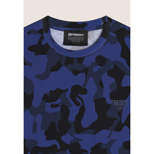 T-shirt Fantasia Camouflage All-Over