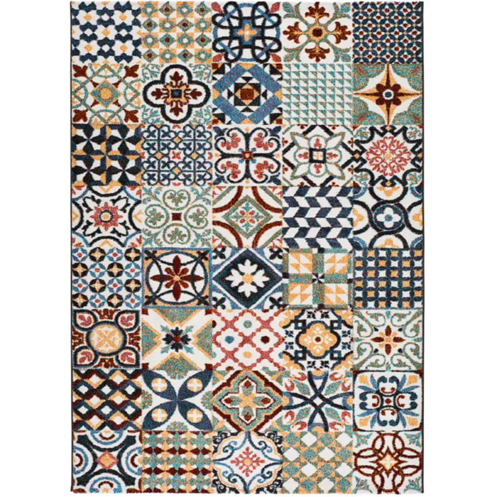 MOAR Alfombra geométrica en color multicolor varias medidas disponibles