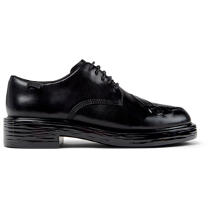 Scarpe stringate - CAMPER Dean Twins - Nero - Pelle liscia