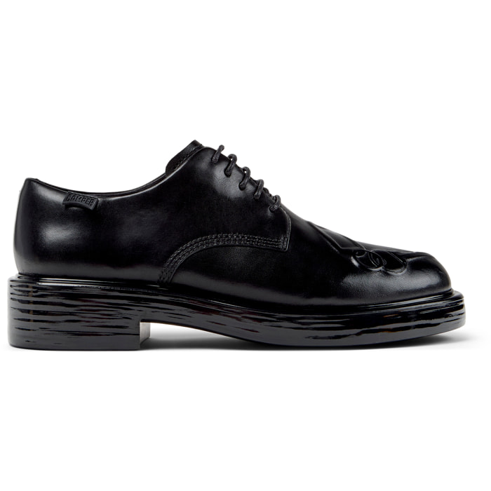 Scarpe stringate - CAMPER Dean Twins - Nero - Pelle liscia