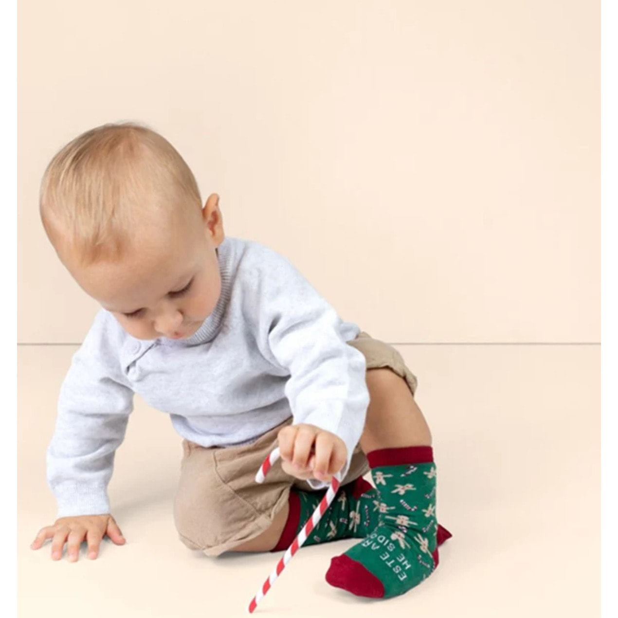 Mini Calcetines "Este año he sido muy bueno" talla 15-18