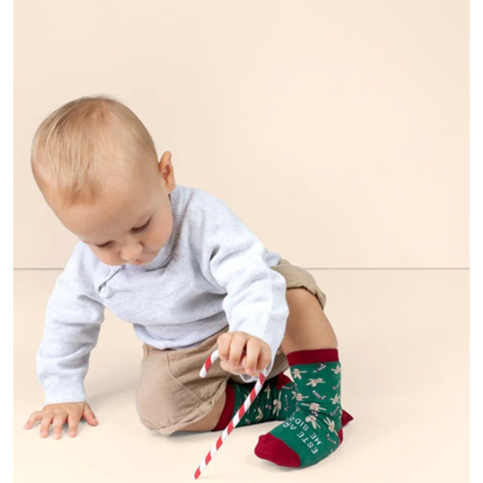 Mini Calcetines "Este año he sido muy bueno" talla 15-18