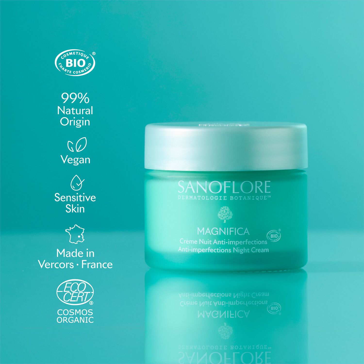 Crème de Nuit Magnifica - Soin Perfecteur de Peau 50 ml