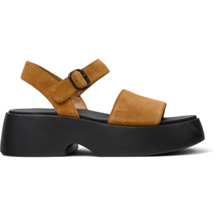 Sandalias - CAMPER Tasha - Marron - Piel de ante