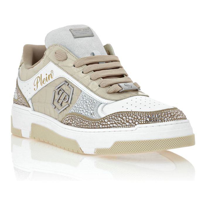 PHILIPP PLEIN Lo-Top Sneakers COCCO