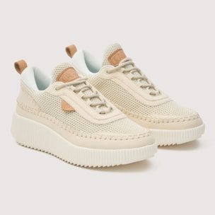 Zapatillas Plataforma Beige - Treviso