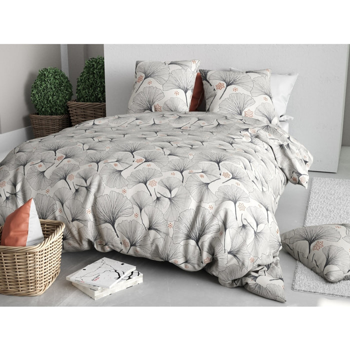 Parure housse de couette imprimée + 2 taies Frenezia