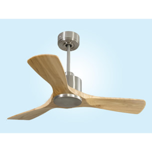 Ventilador de techo Reversible Termostato Wifi Motor DC Techos Inclinados Mando a Distancia Hypersilence Memoria RarotongaD106C0367782 PURLINE
