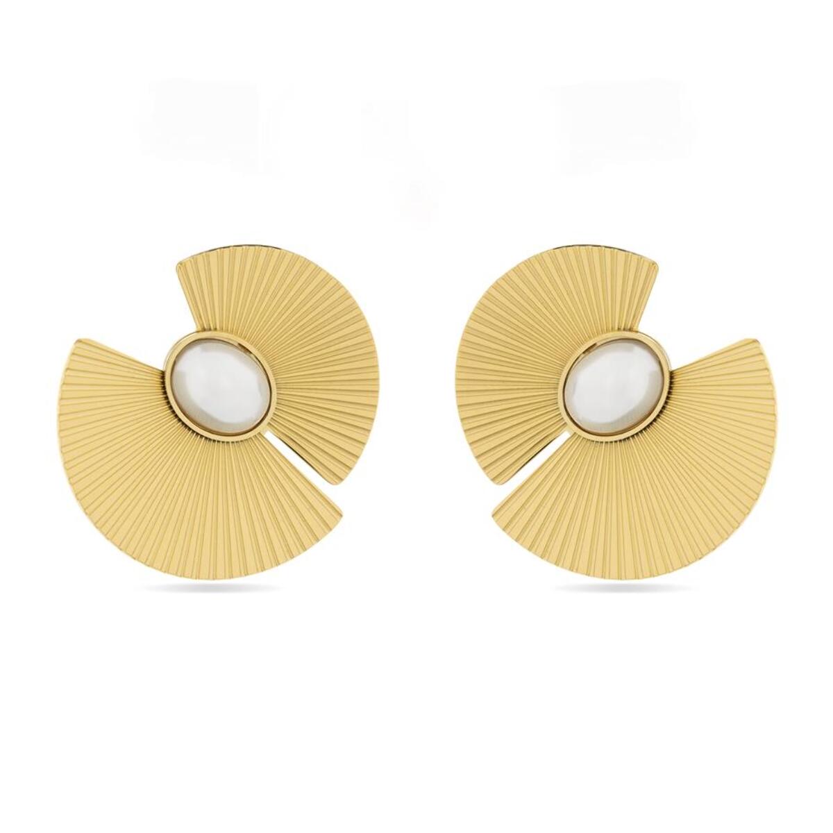 Pendientes Lux by Lux acabados oro 18k