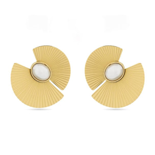 Pendientes Lux by Lux acabados oro 18k