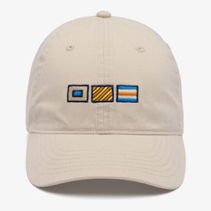 Cappelli Sebago Uomo Donna Beige CONNOR CANVAS