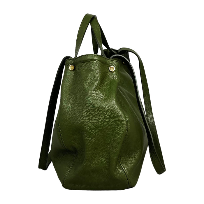 Bolso de Mano Cheval Firenze Alfa Verde Militar