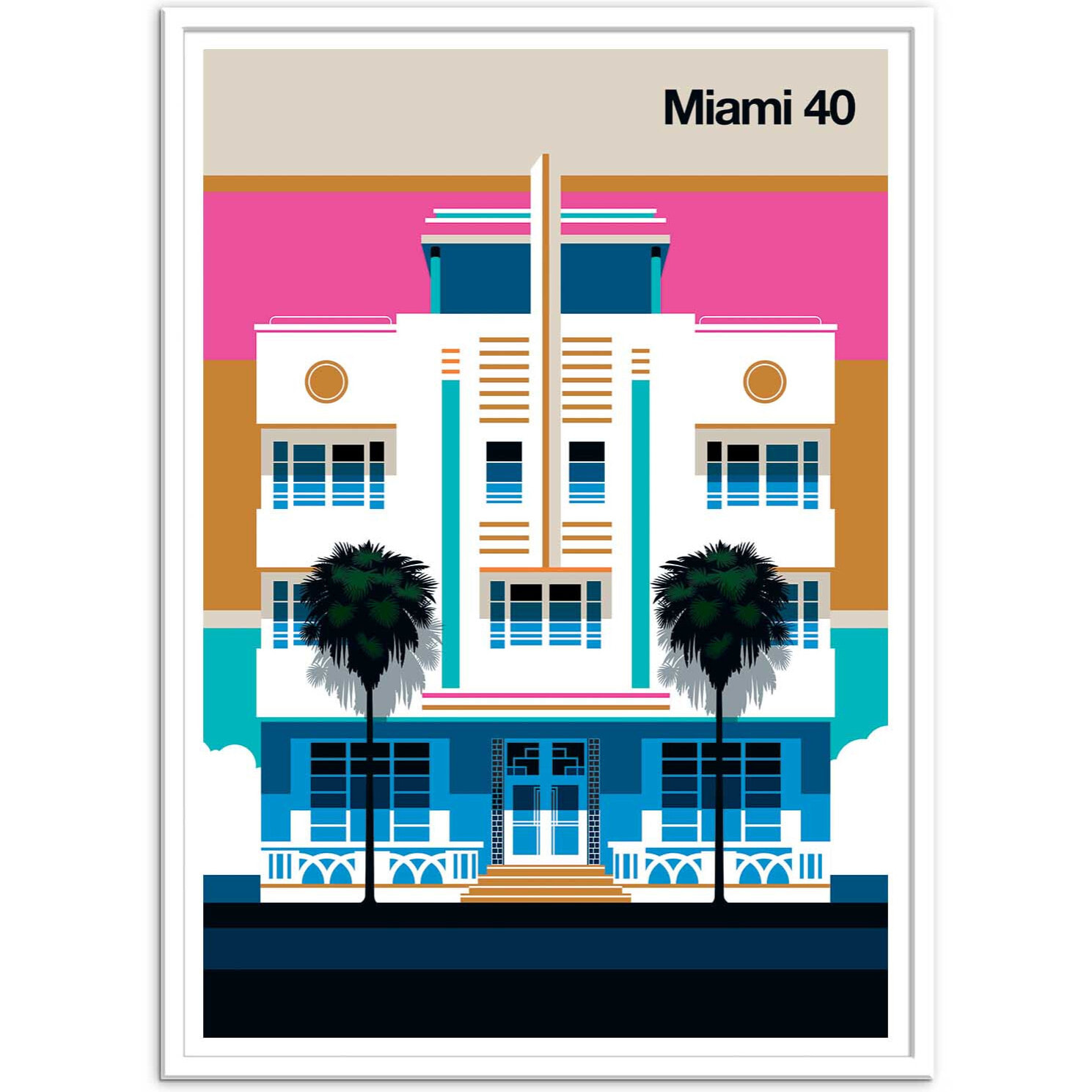 Affiche - Miami 40 - Bo Lundberg