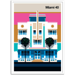 Affiche - Miami 40 - Bo Lundberg