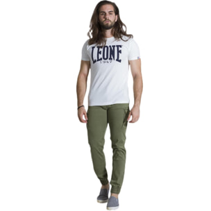 Camiseta de hombre Leone Basic de algodón de manga corta