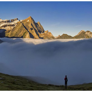 Tableau le mont perdu pyrénées Toile imprimée