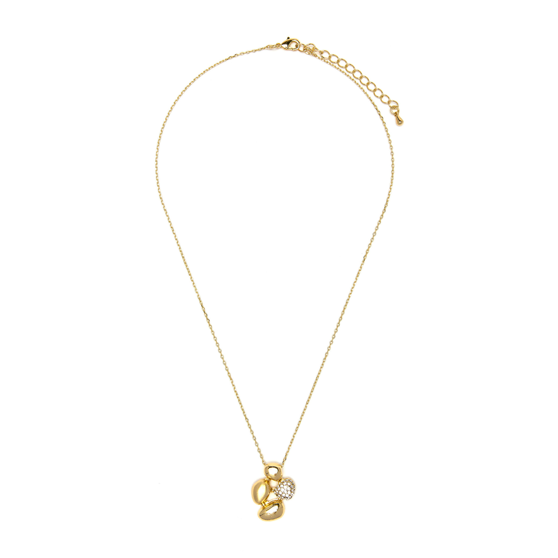 Collar Kinfre acabado oro amarillo 18k