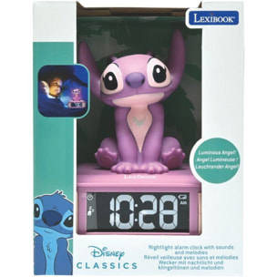 Réveil LEXIBOOK Veilleuse Angel 3D effets sono