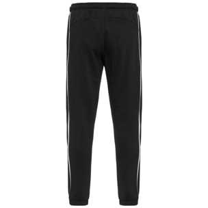 Kappa - Pantaloni Uomo Nero - Logo Ibesco