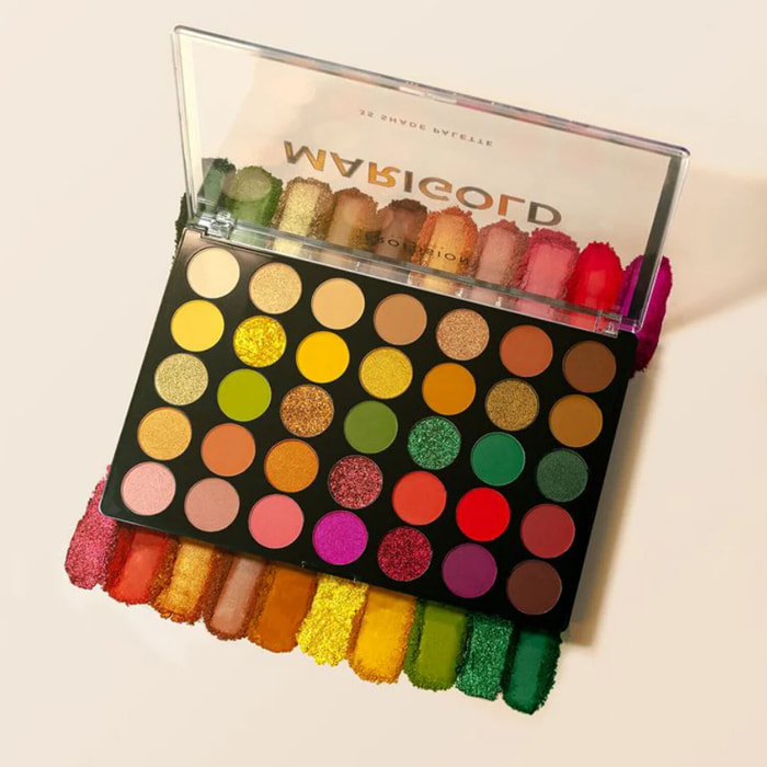 Palette Marigold - Palette fards à paupières 35 teintes 283 g