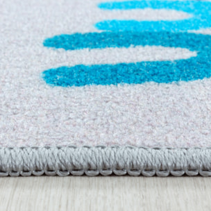 PLAY - Tapis enfant éducatif gris - PLA2904GRI