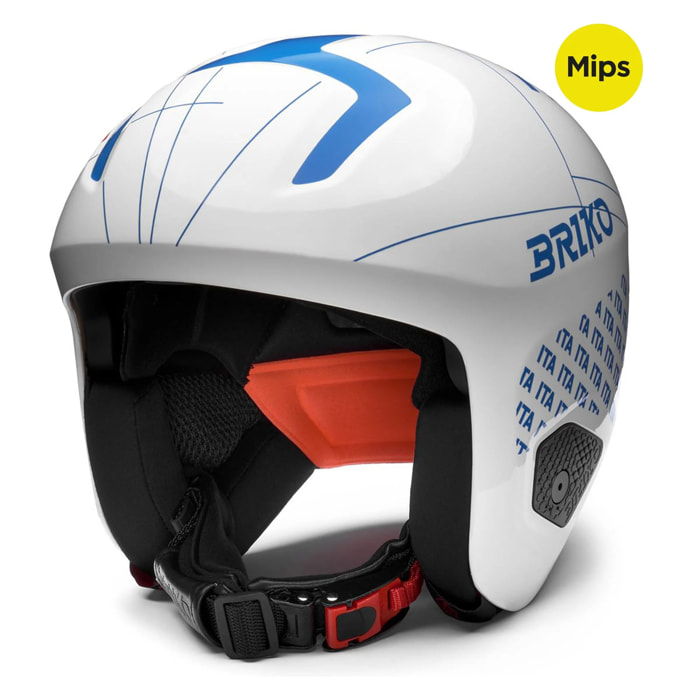 Briko - Caschi, Uomo Donna, Bianco - Vulcano 2.0 Italia Mips