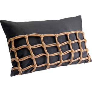 Coussin Grete noir Kare Design