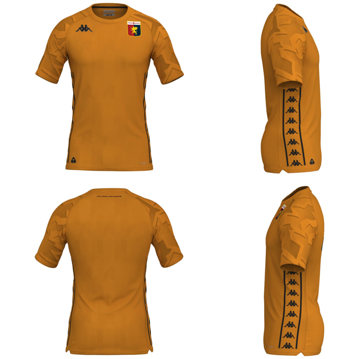 Kappa - Maglie gioco Uomo Giallo - Kombat Gk Pro 2025 Genoa