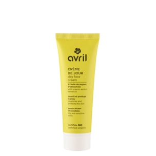 Crème de jour Certifié bio - Peaux Sèches & Sensibles 50ml