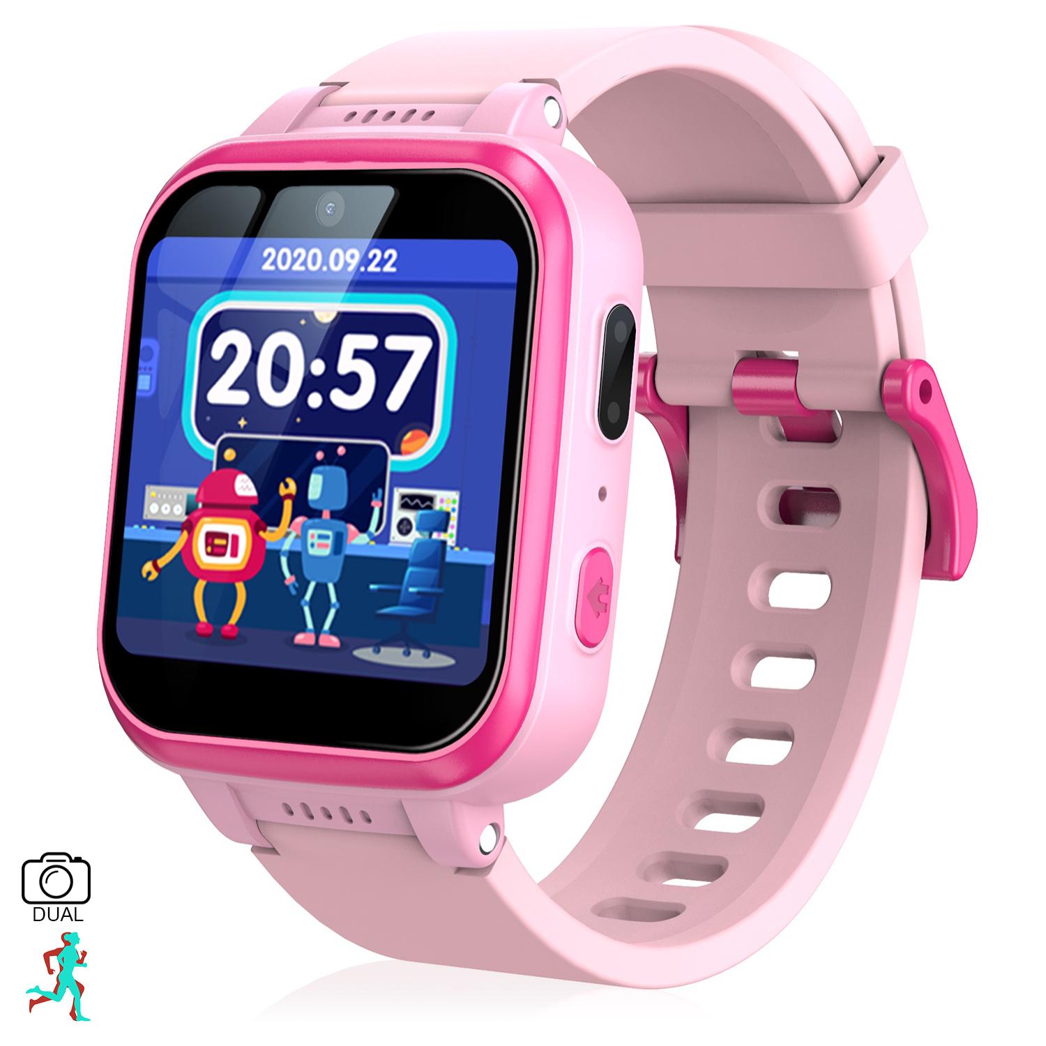 Smartwatch per bambini Y90 con foto e videocamera, 6 giochi, registratore vocale e lettore musicale.