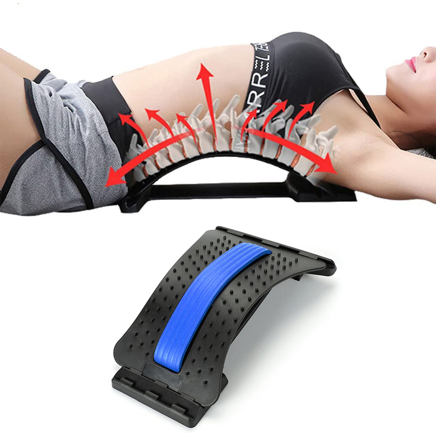 Massaggiatore per trazione lombare e agopuntura con terapia magnetica e fisioterapia cervicale