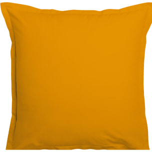 Lot De 2 Taies 100% Coton 57fils Safran