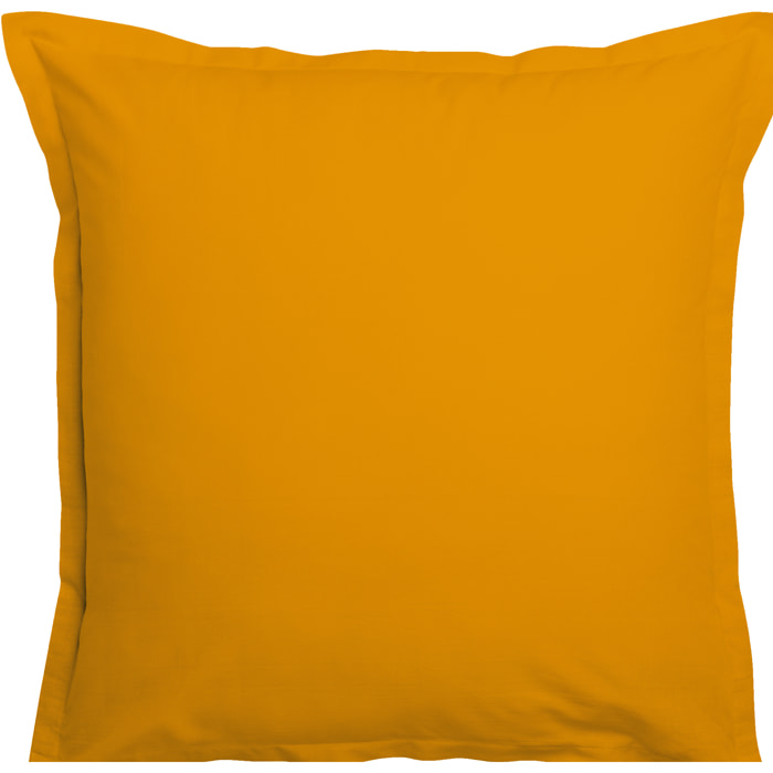 Lot De 2 Taies 100% Coton 57fils Safran