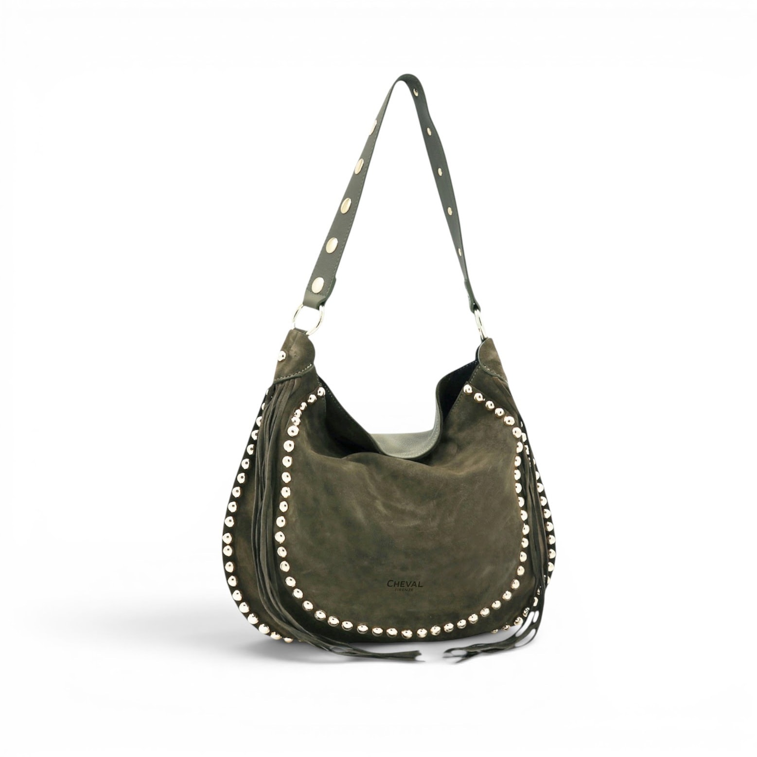 Bolso de hombro Cheval Firenze Dalia Verde Oscuro