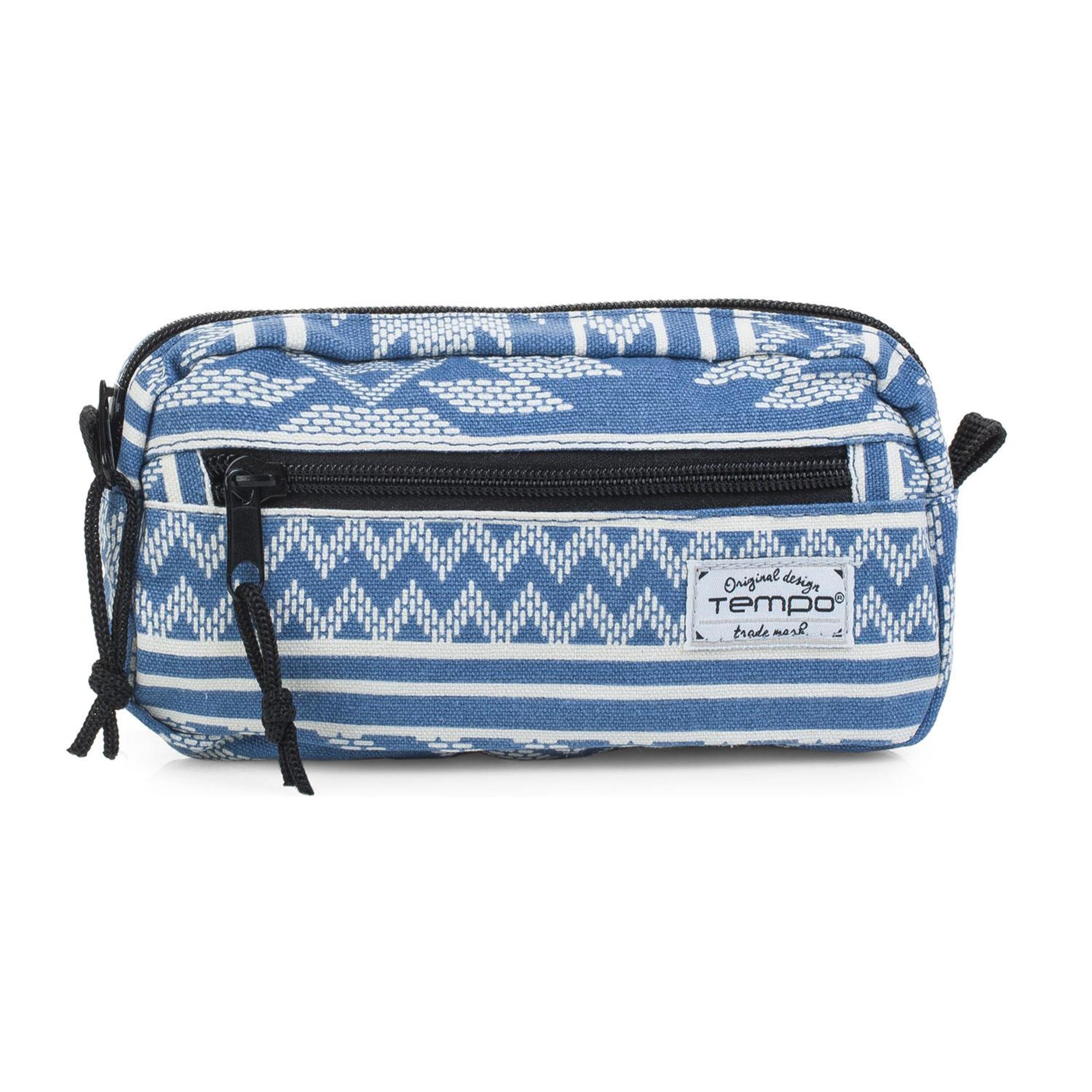 Estuche Escolar Tempo School Basic Azul