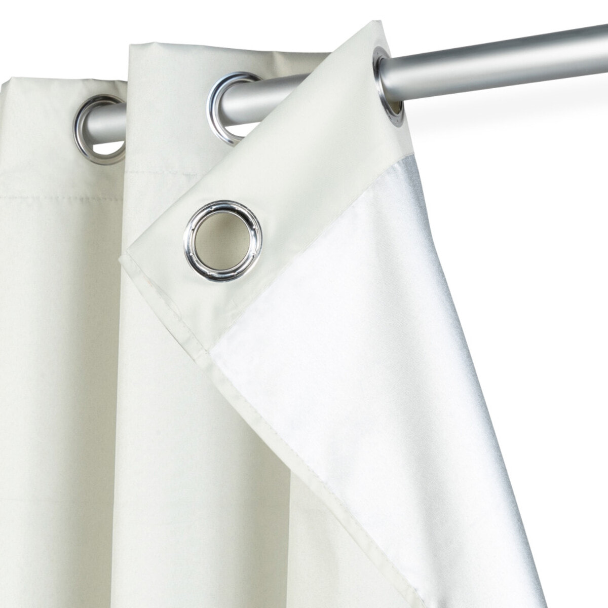 Rideaux thermiques - lot de 2 - Beige