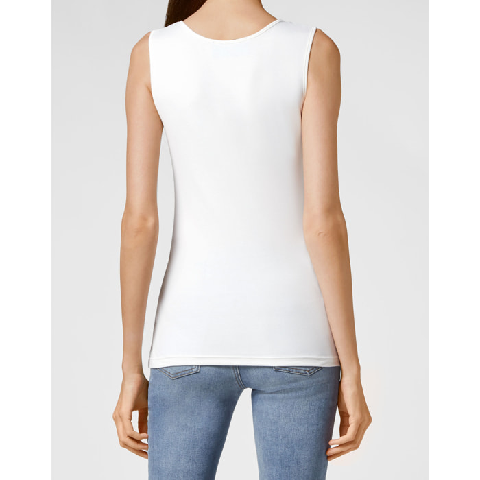 PHILIPP PLEIN Camiseta de tirantes ICONIC PLEIN