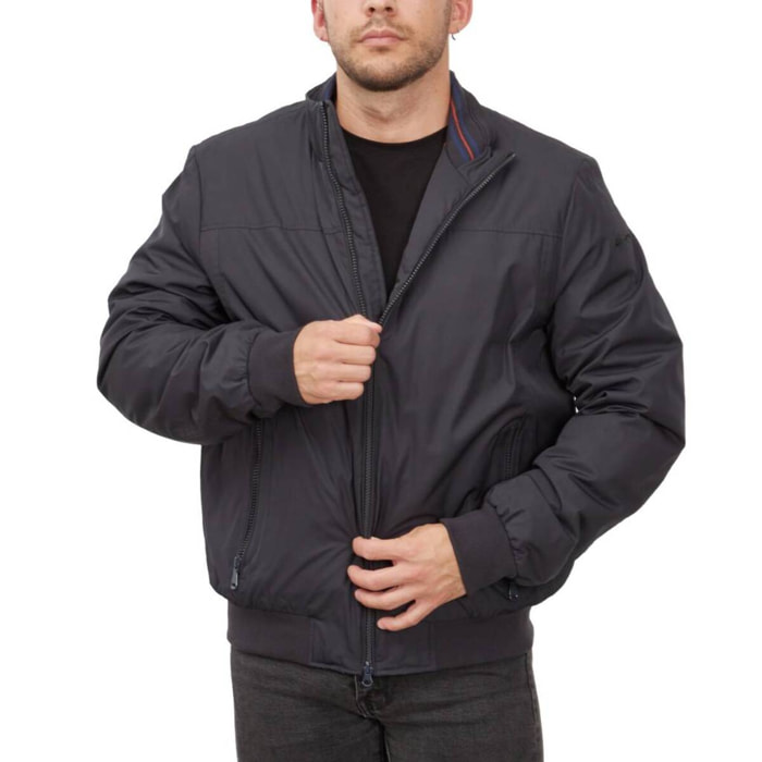 Abrigos Hombre de la marca GEOX  modelo M0420C T2676 M VINCIT BOMBER NEGRO