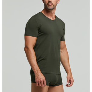 T-Shirt scollo V no stress cotone modal