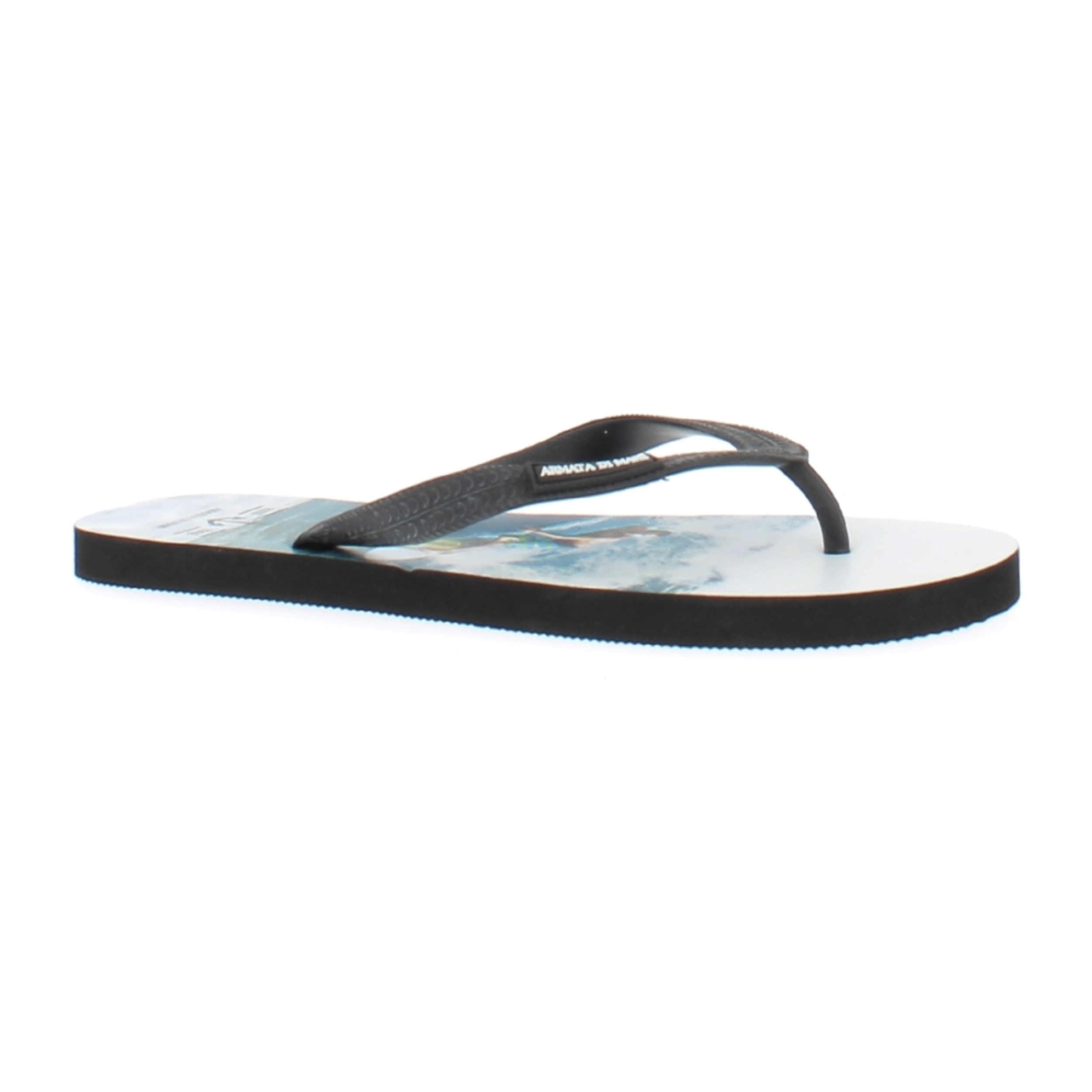 Armata di Mare Scarpe Uomo Infradito Surf Logo AMU P22078 Black