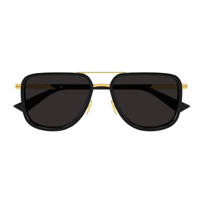 Gafas de Sol Bottega Veneta BV1463S-001 de Metal Hombre 56 mm