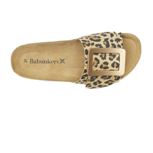 SANDALO MENORCA BABUNKERS MARRONE