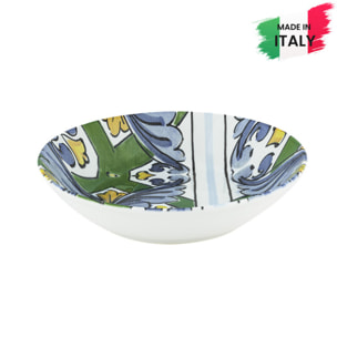 Insalatiera Taormina in ceramica sottosmalto